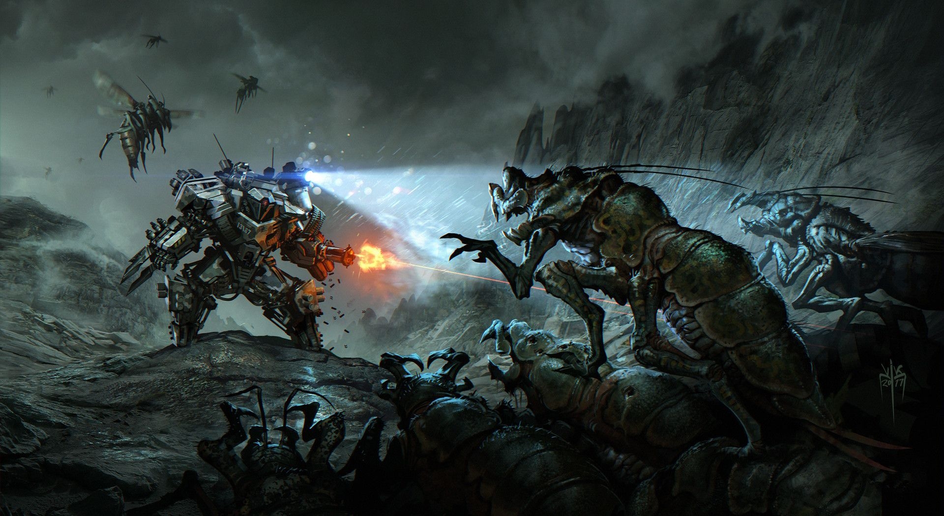 1920x1050 Starship Troopers Wallpaper Free Starship Troopers Background, Desktop