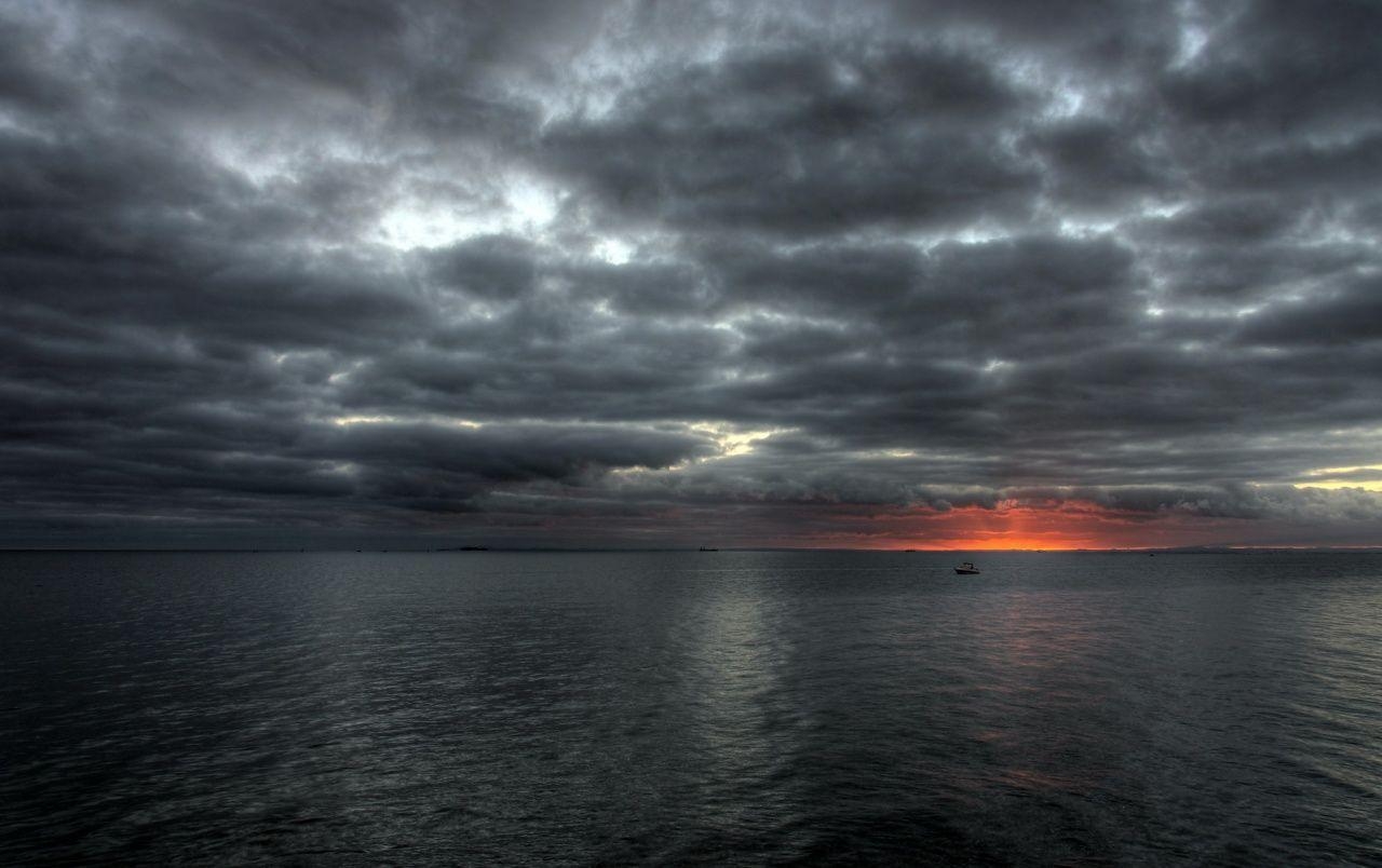 1280x810 Cloudy sea wallpaper. Cloudy sea, Desktop