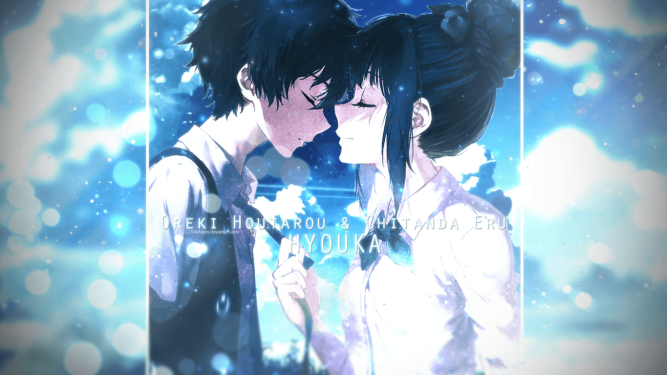 1370x770 Houtarou Oreki & Eru Chitanda (Hyouka). Anime Favorites, Desktop