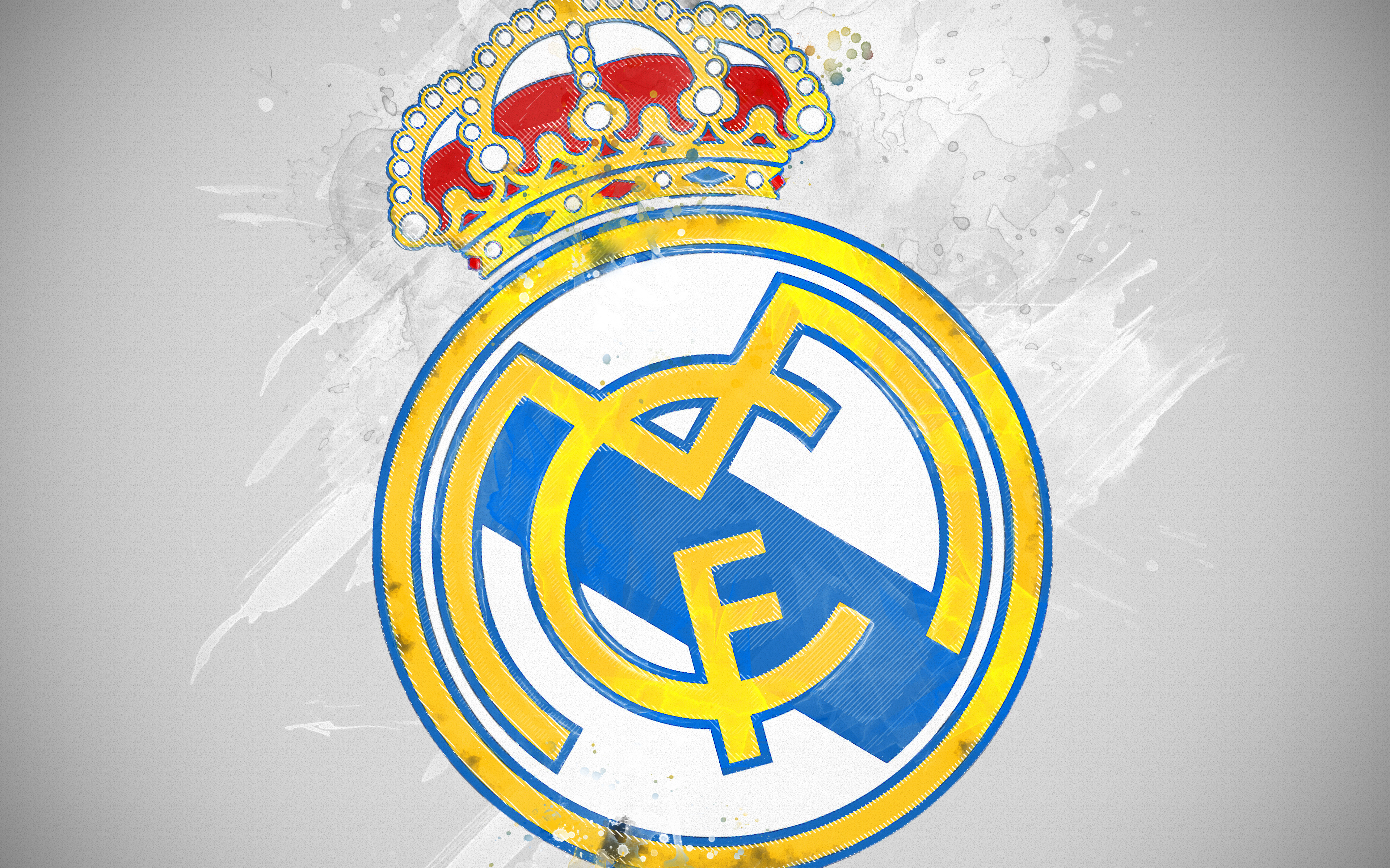 3840x2400 Real Madrid Logo, Desktop