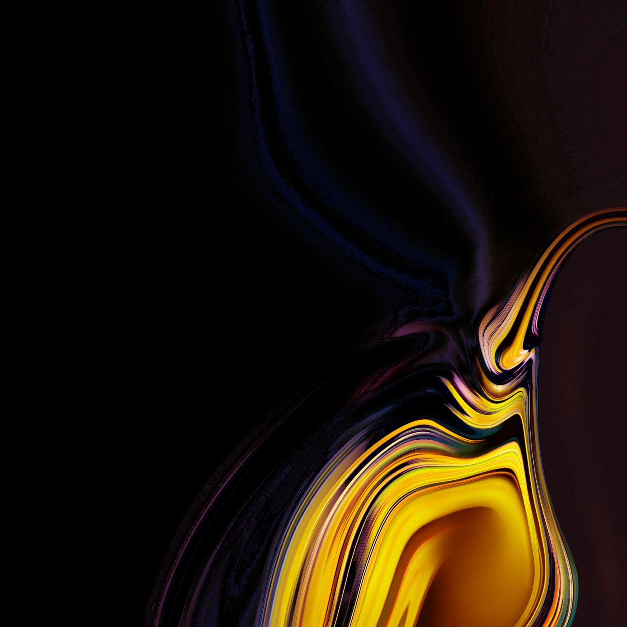 2050x2050 Download Samsung Galaxy Note 9 stock wallpaper file included, Phone