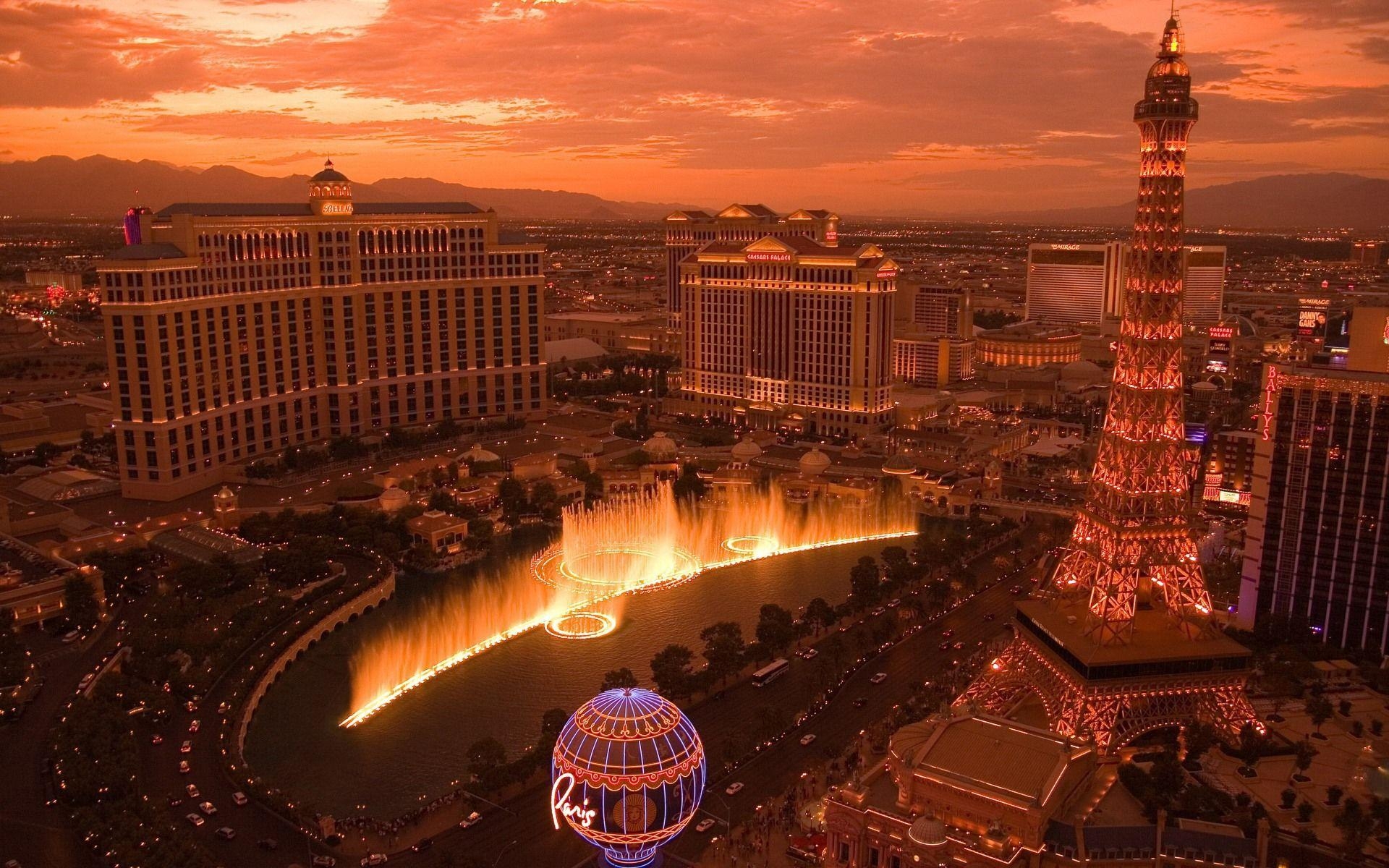 1920x1200 View of the Bellagio wallpaper. View of the Bellagio, Desktop