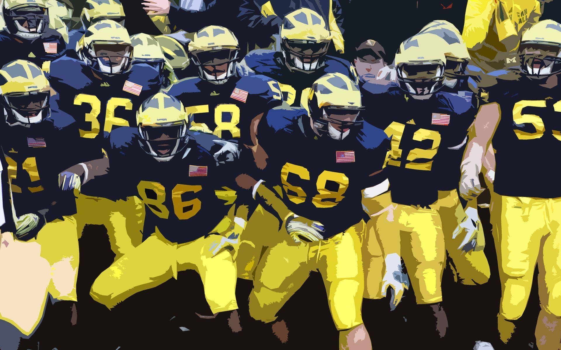 1920x1200 Michigan Wolverines Wallpaper 1920×1200 Michigan Wolverines Football, Desktop