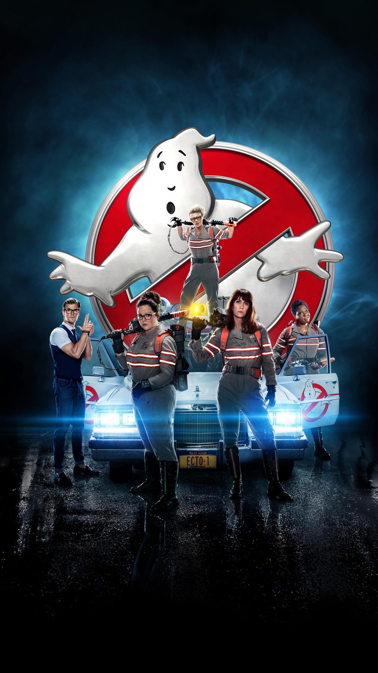 1540x2740 Ghostbusters (2016) Phone Wallpaper. Moviemania. Ghostbusters Ghostbusters, Ghostbusters movie, Phone