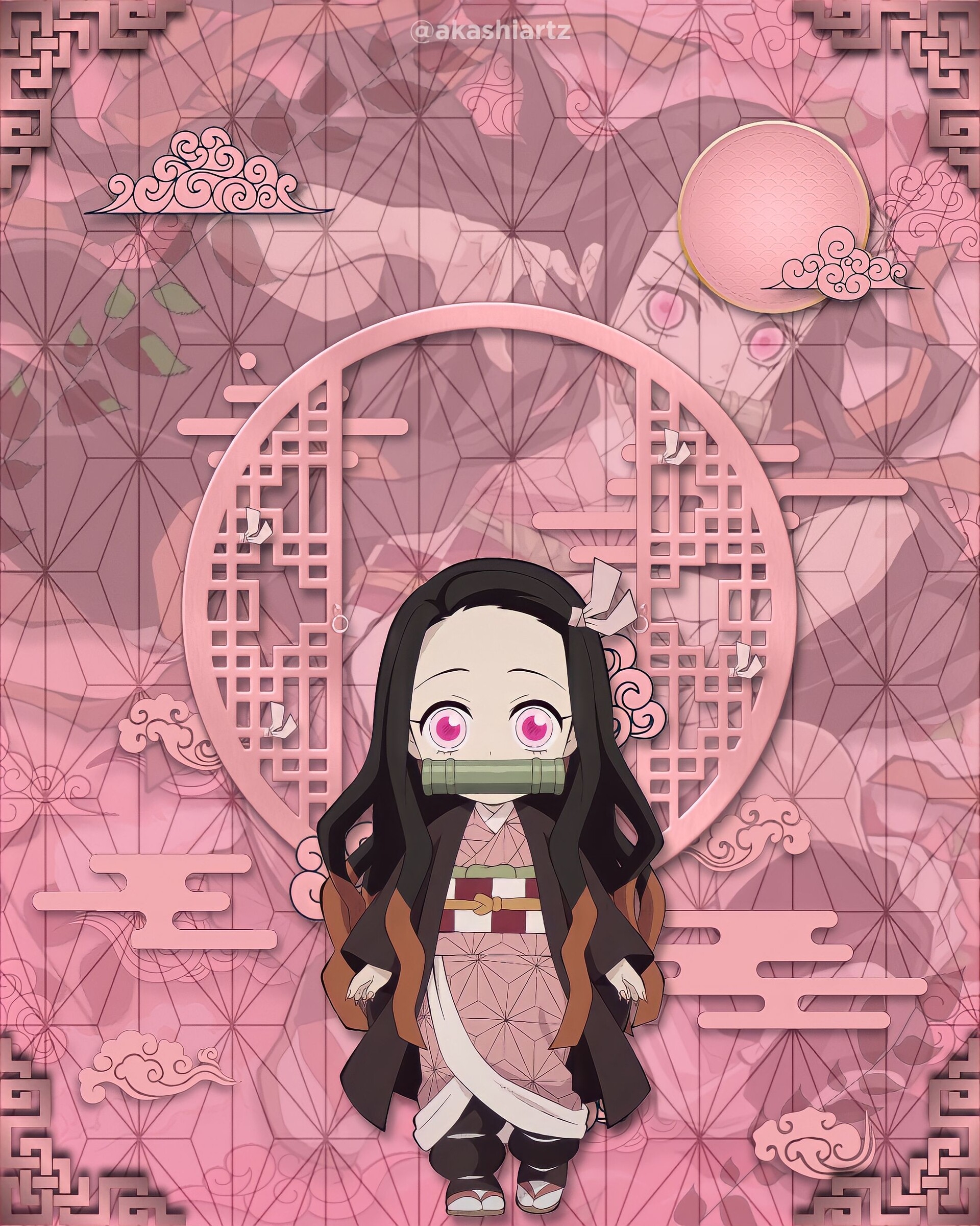 1920x2400 Nezuko, Phone