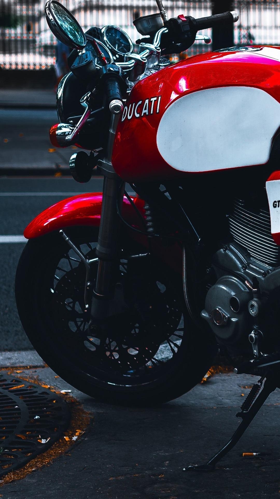 1080x1920 Ducati GT 1000 Motorcycle  IPhone 8 7 6 6S Plus, Phone