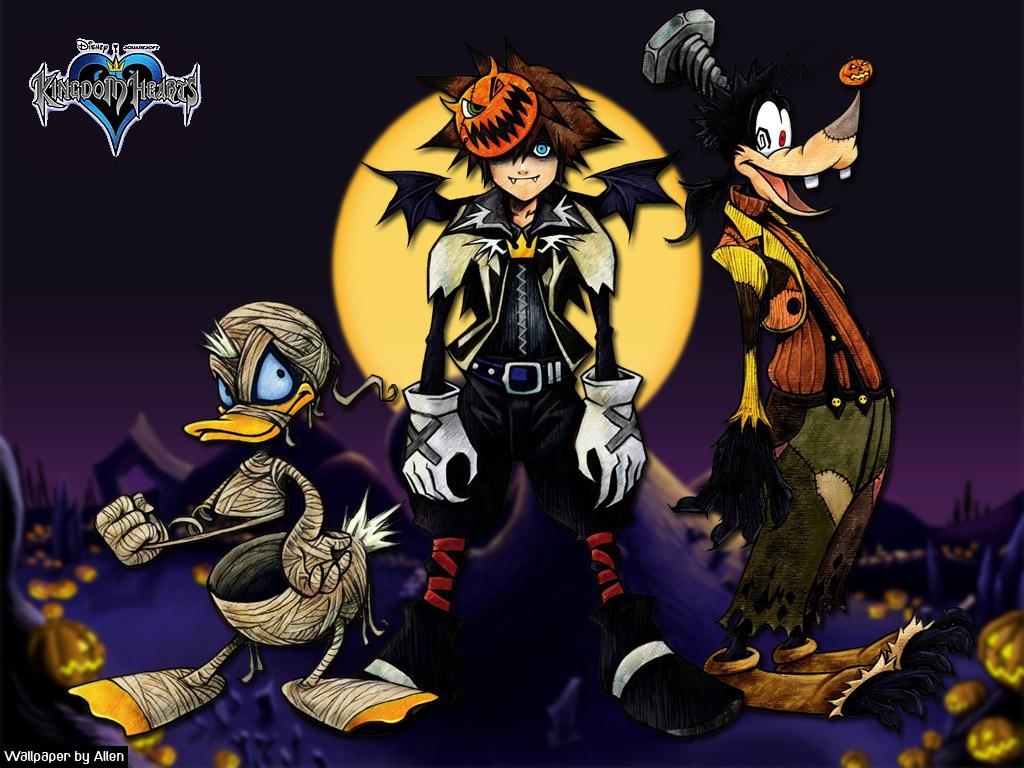 1030x770 Kingdom Hearts Wallpaper: Halloween Town, Desktop