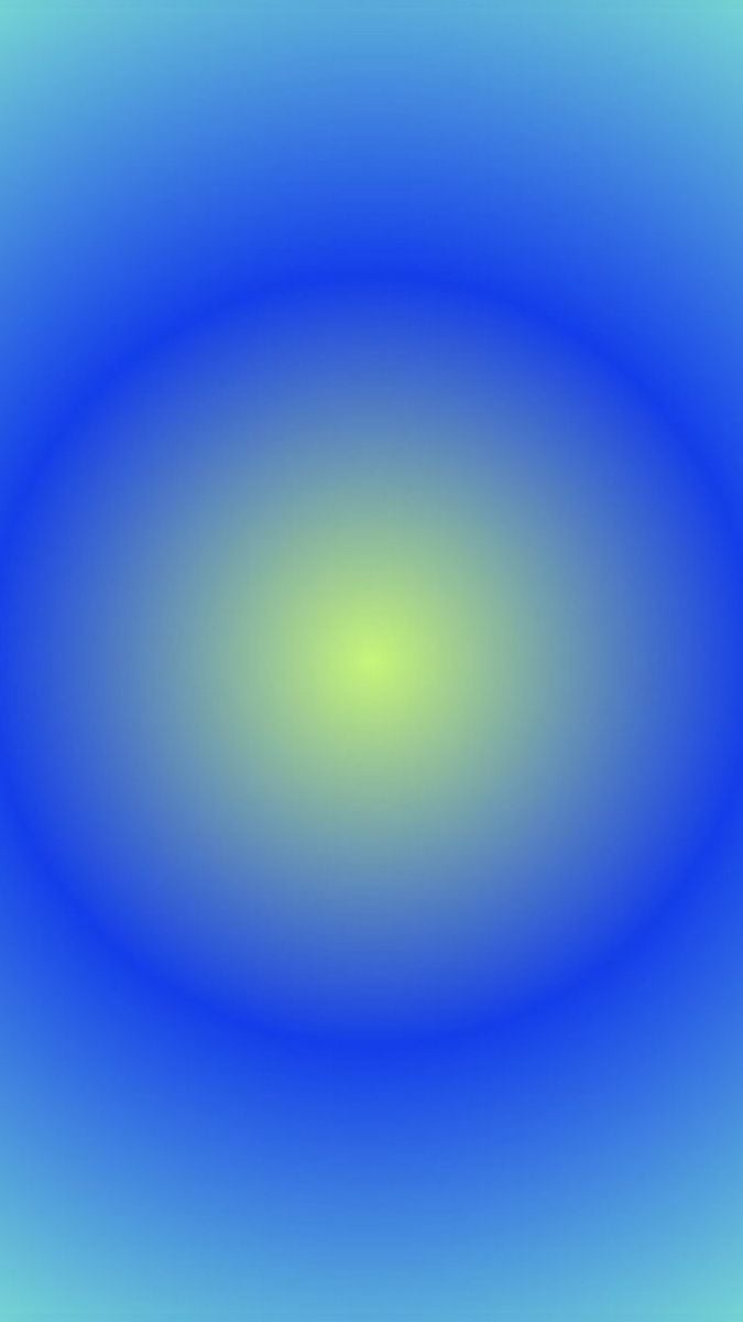 680x1200 yellow and blue radial / circle gradient. Aura colors, Aesthetic iphone wallpaper, iPhone background wallpaper, Phone