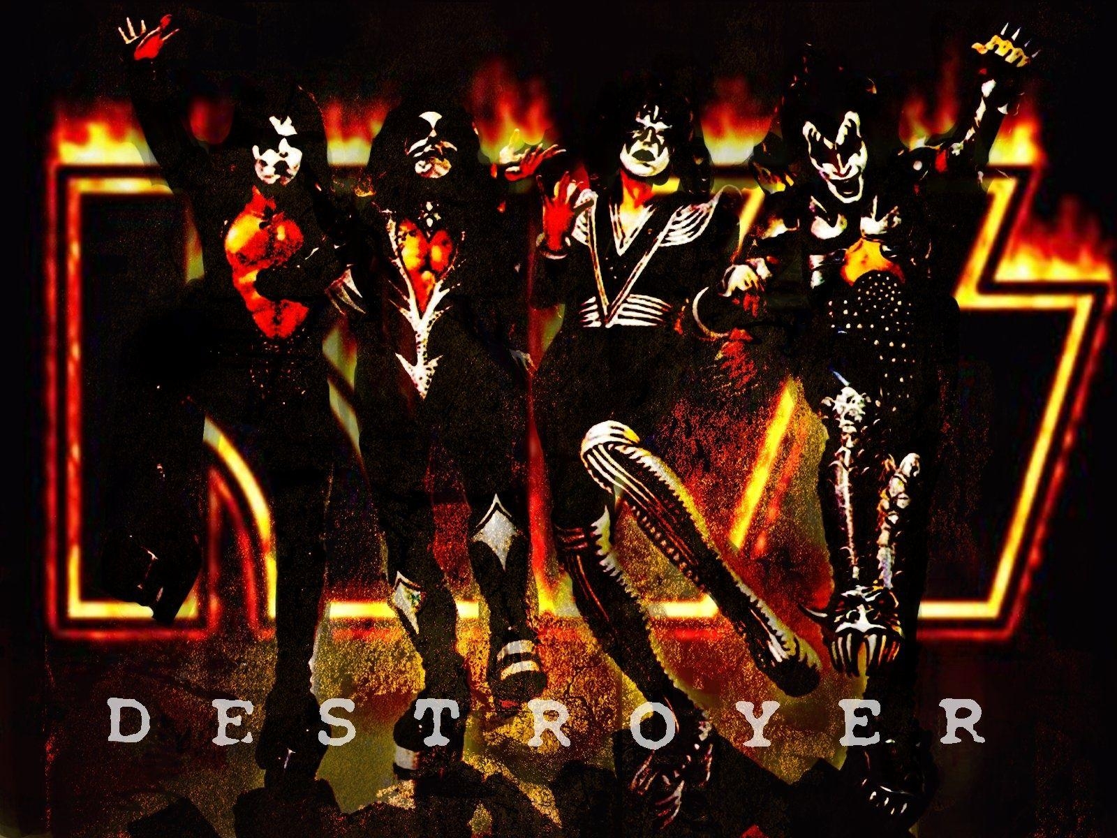 1600x1200 Free Rock Band Kiss Wallpaper, Desktop