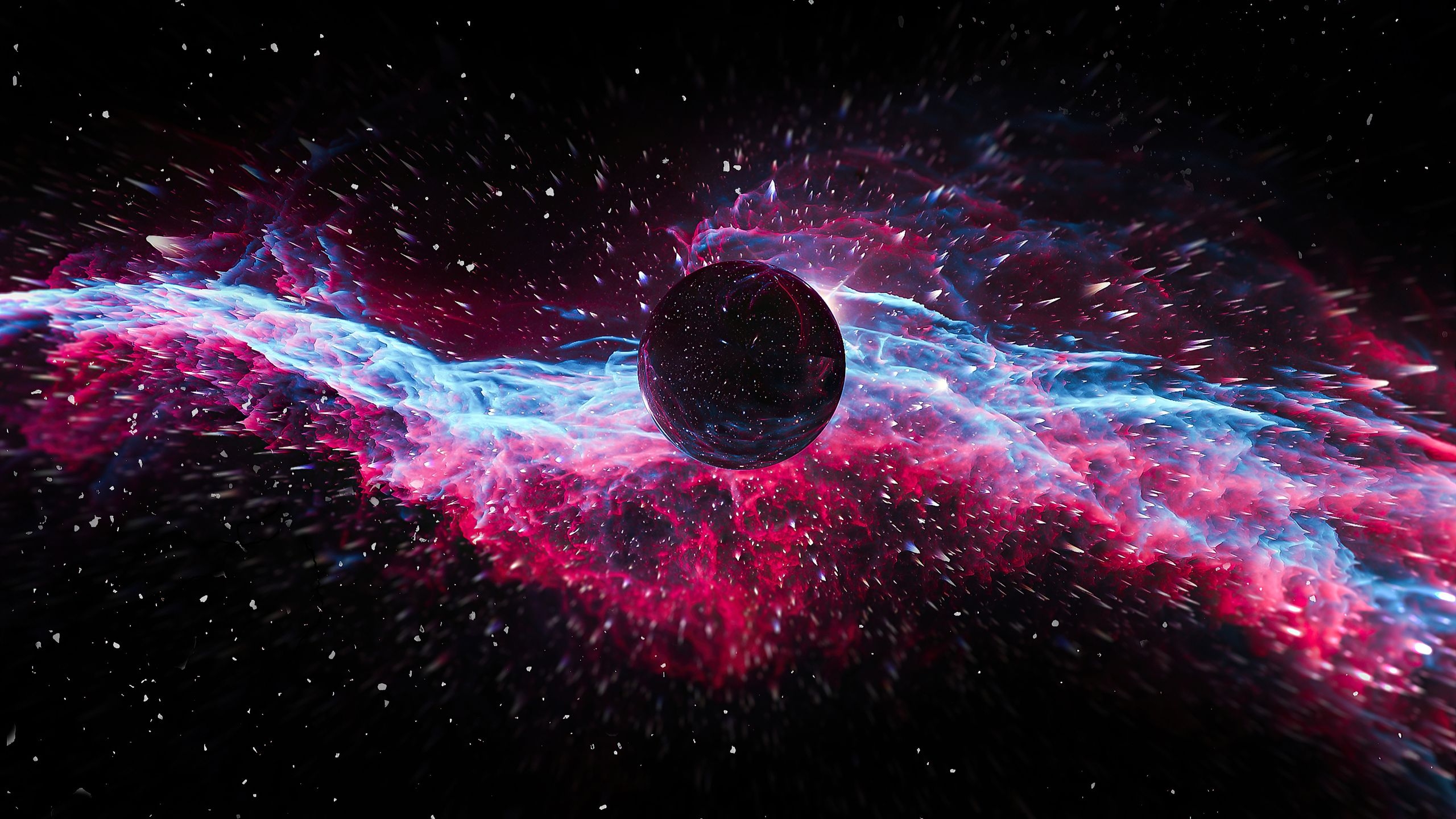 2560x1440 Scifi Space Black Hole 4k 1440P Resolution HD 4k Wallpaper, Image, Background, Photo and Picture, Desktop