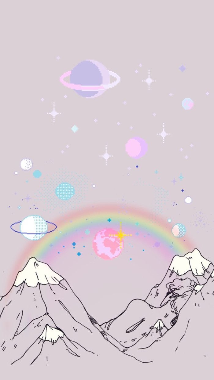 700x1250 Pastel Goth iPhone Background, Phone