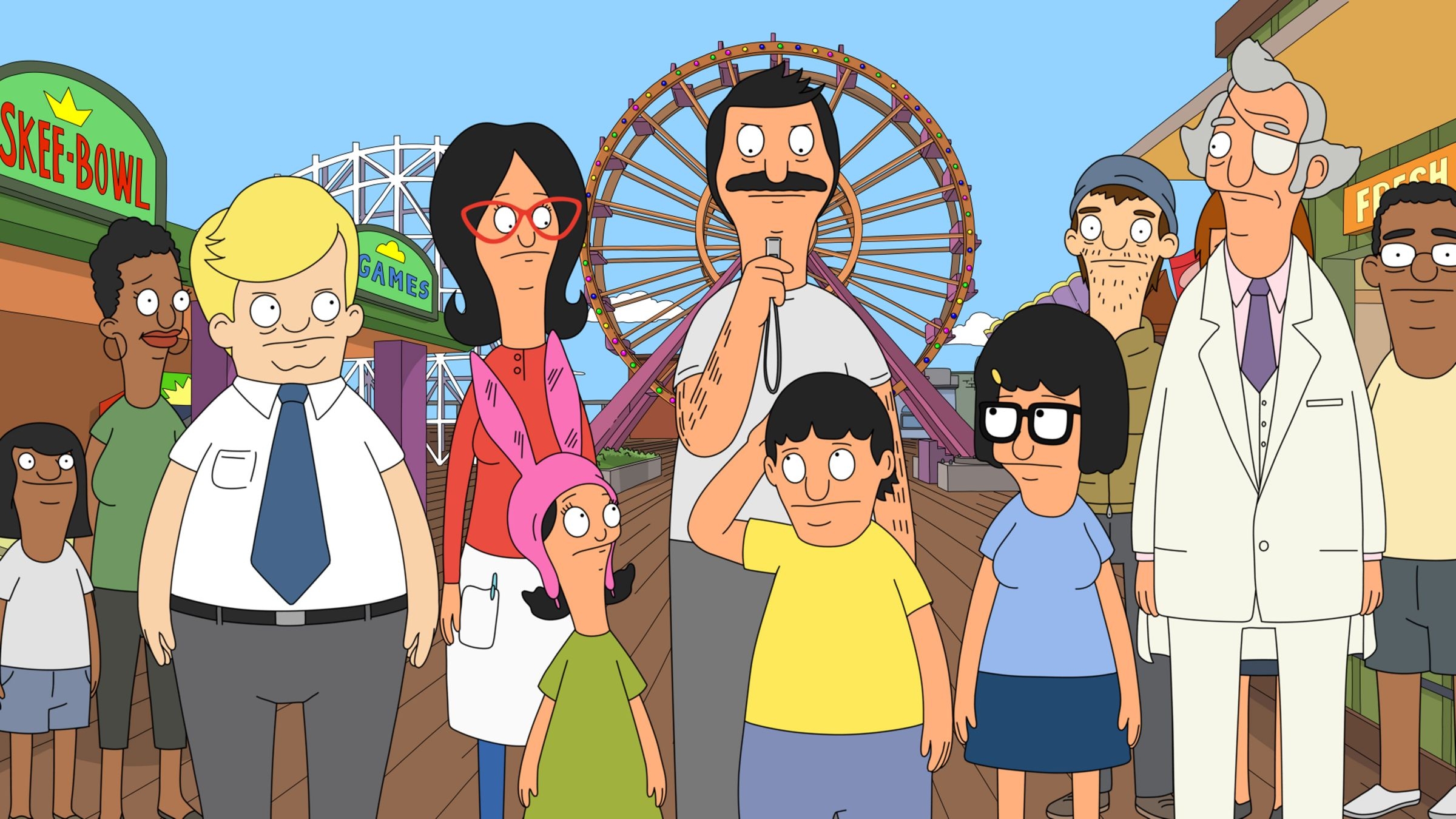 2400x1350 Gene Belcher Wallpaper. Linda Belcher, Desktop