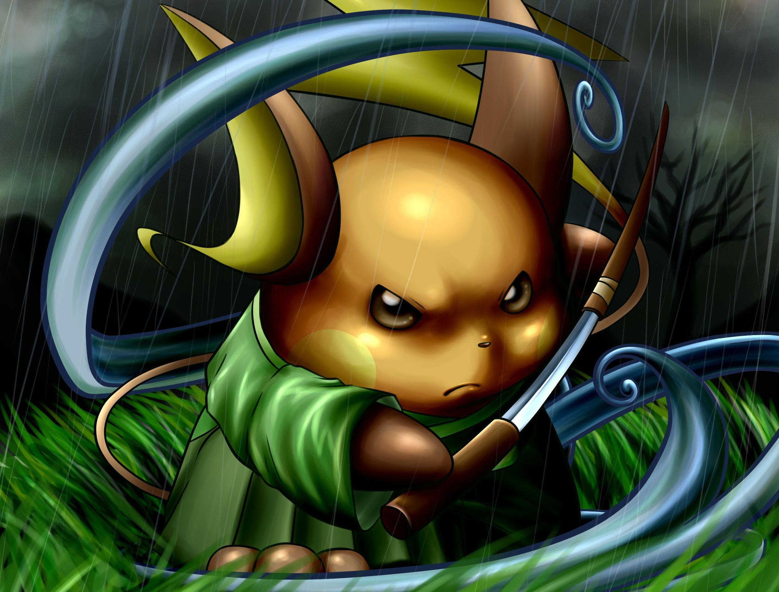 2480x1890 Pokemon Raichu wallpaperx1885, Desktop