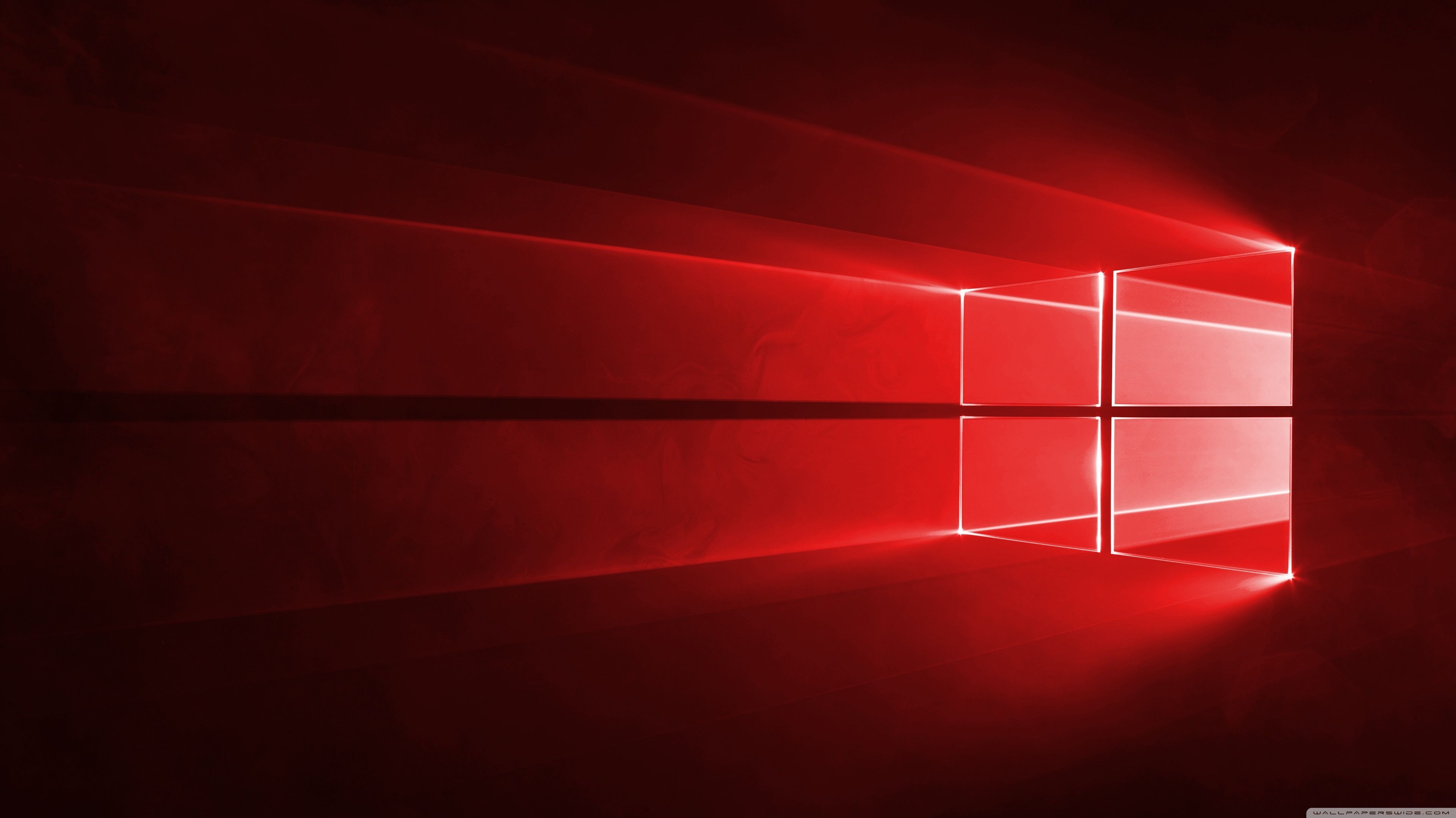 3840x2160 Red Windows Wallpaper 2020, Desktop