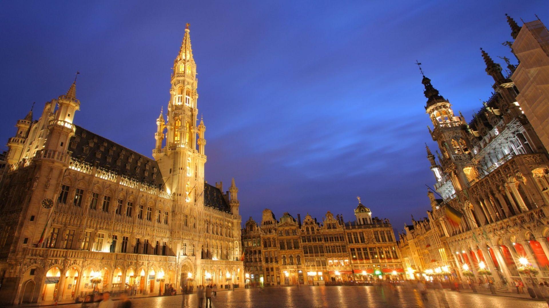 1920x1080 Grand Place Brussels Wallpaper, Desktop