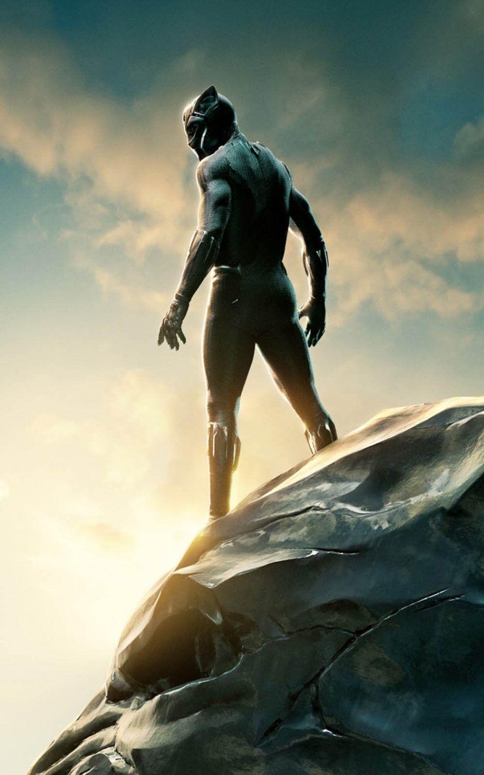 950x1520 Black Panther 2018 Movie Free 4K Ultra HD Mobile Wallpaper, Phone