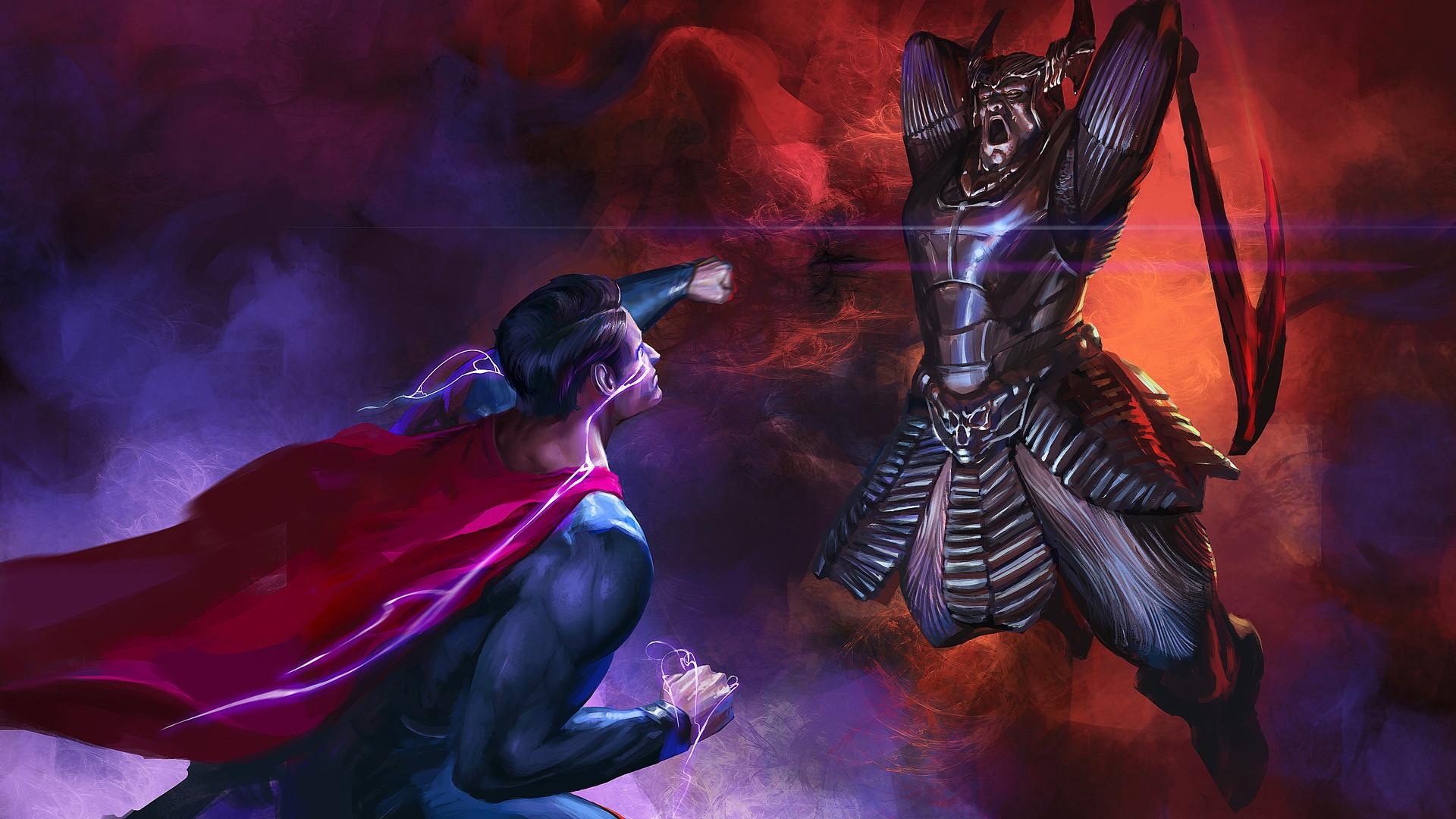 1920x1080 FANART: Superman vs Steppenwolf by Wei zixiang, DC_Cinematic, Desktop