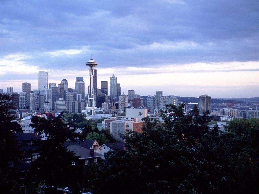 1030x770 Seattle Skyline Photo wallpaper, Desktop