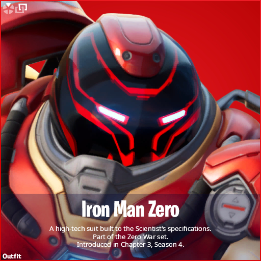 520x520 Iron Man Zero Fortnite wallpaper, Phone