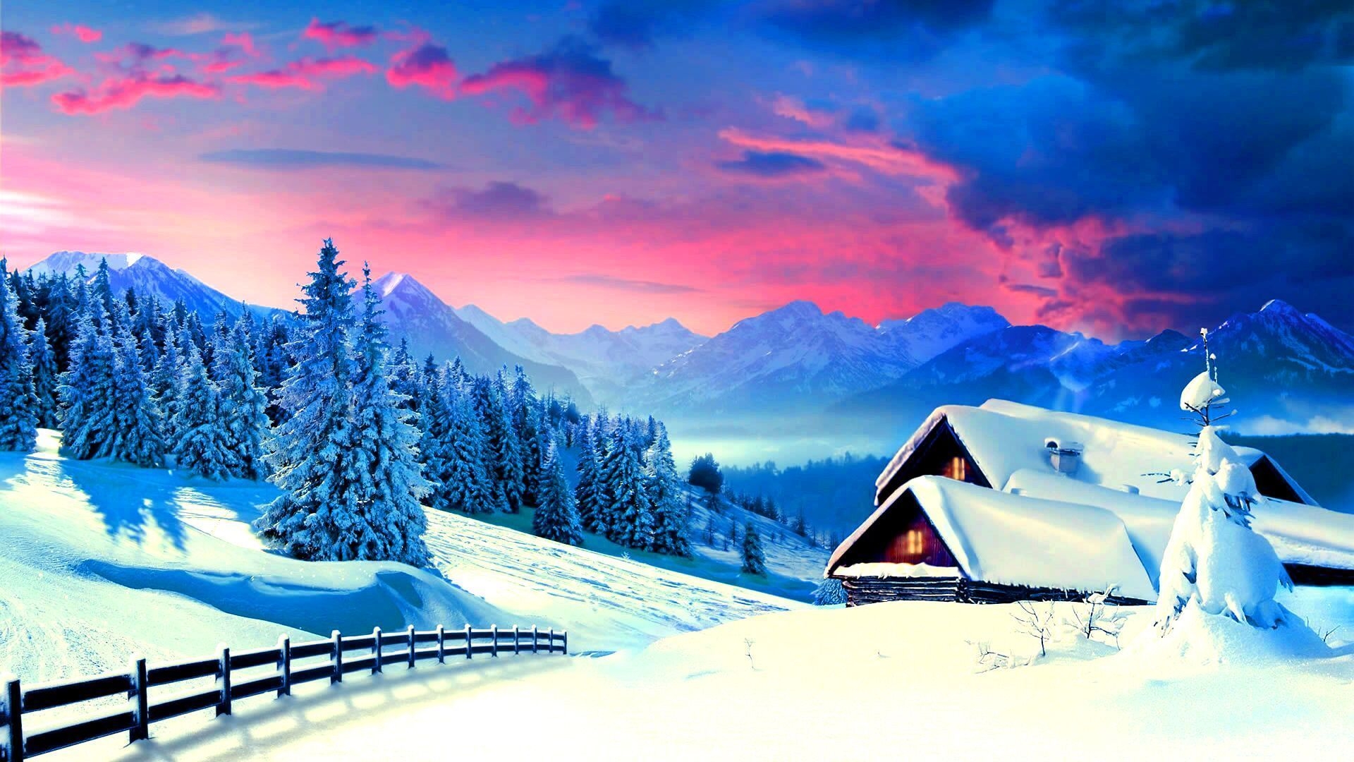 1920x1080 Winter Scene Wallpaper, Desktop