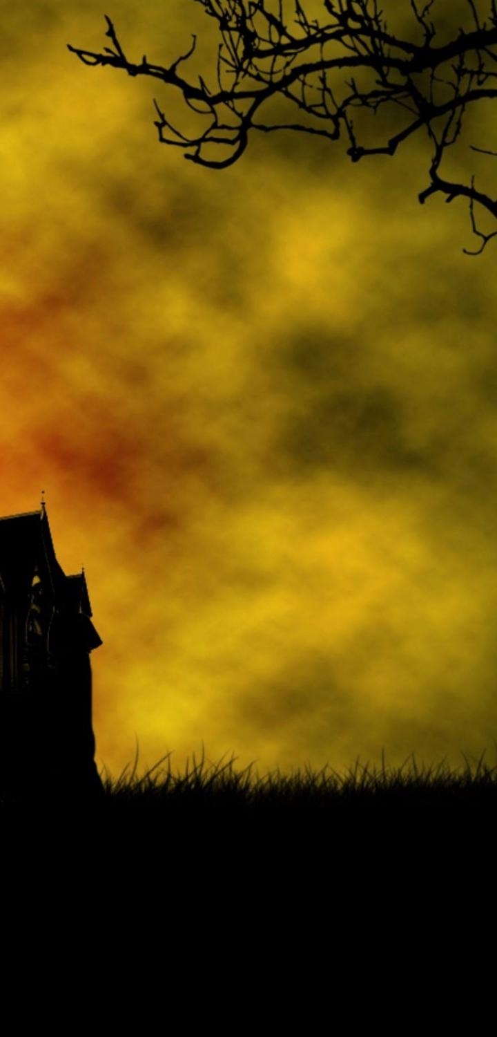 720x1500 Haunted House  Resolution Wallpaper, HD Other 4K, Phone