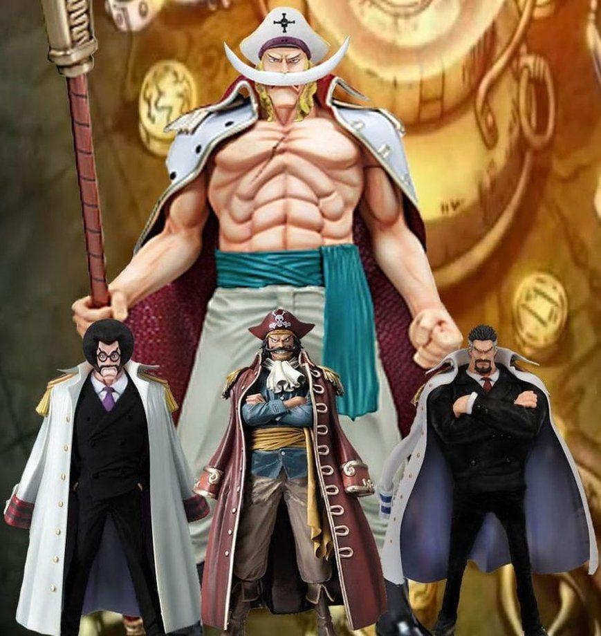 870x920 one piece gol d.roger, whitebeard, garp, sengoku prim, Phone