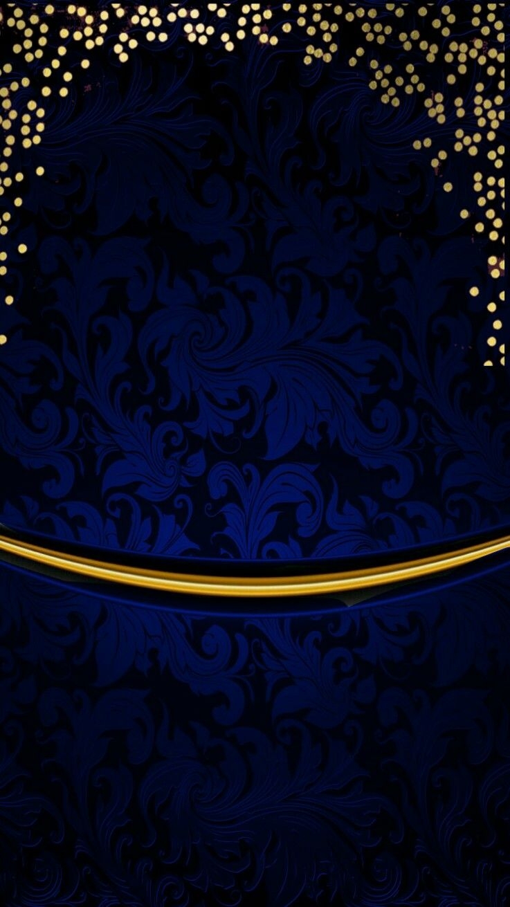 740x1320 Blue and gold. Gold wallpaper, Gold wallpaper background, Gold wallpaper iphone, Phone