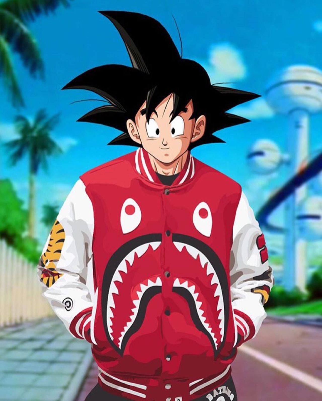 1280x1600 Goku BAPE Wallpaper Free Goku BAPE Background, Phone