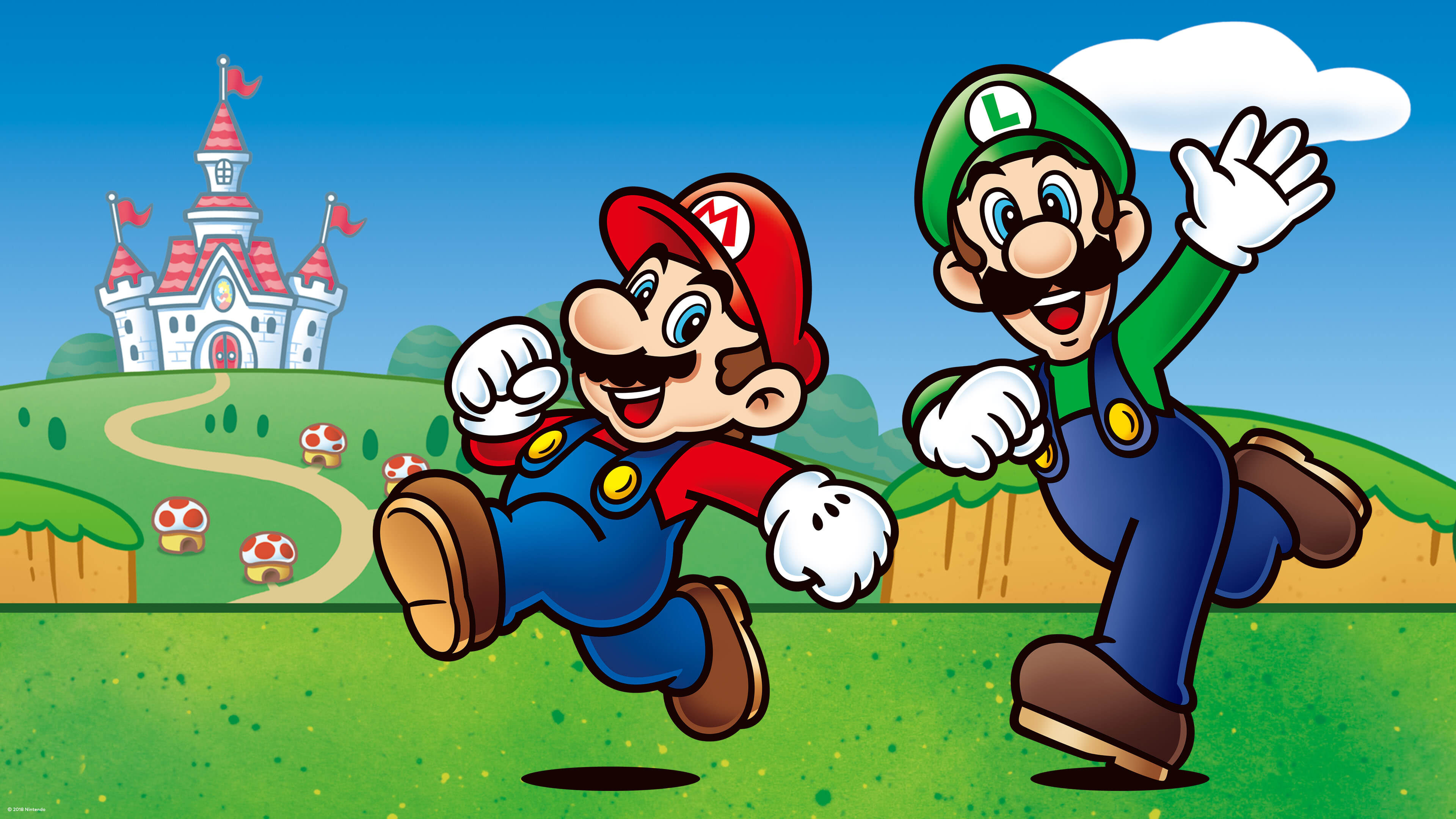 3840x2160 Super Mario Wallpaper 4K, Desktop