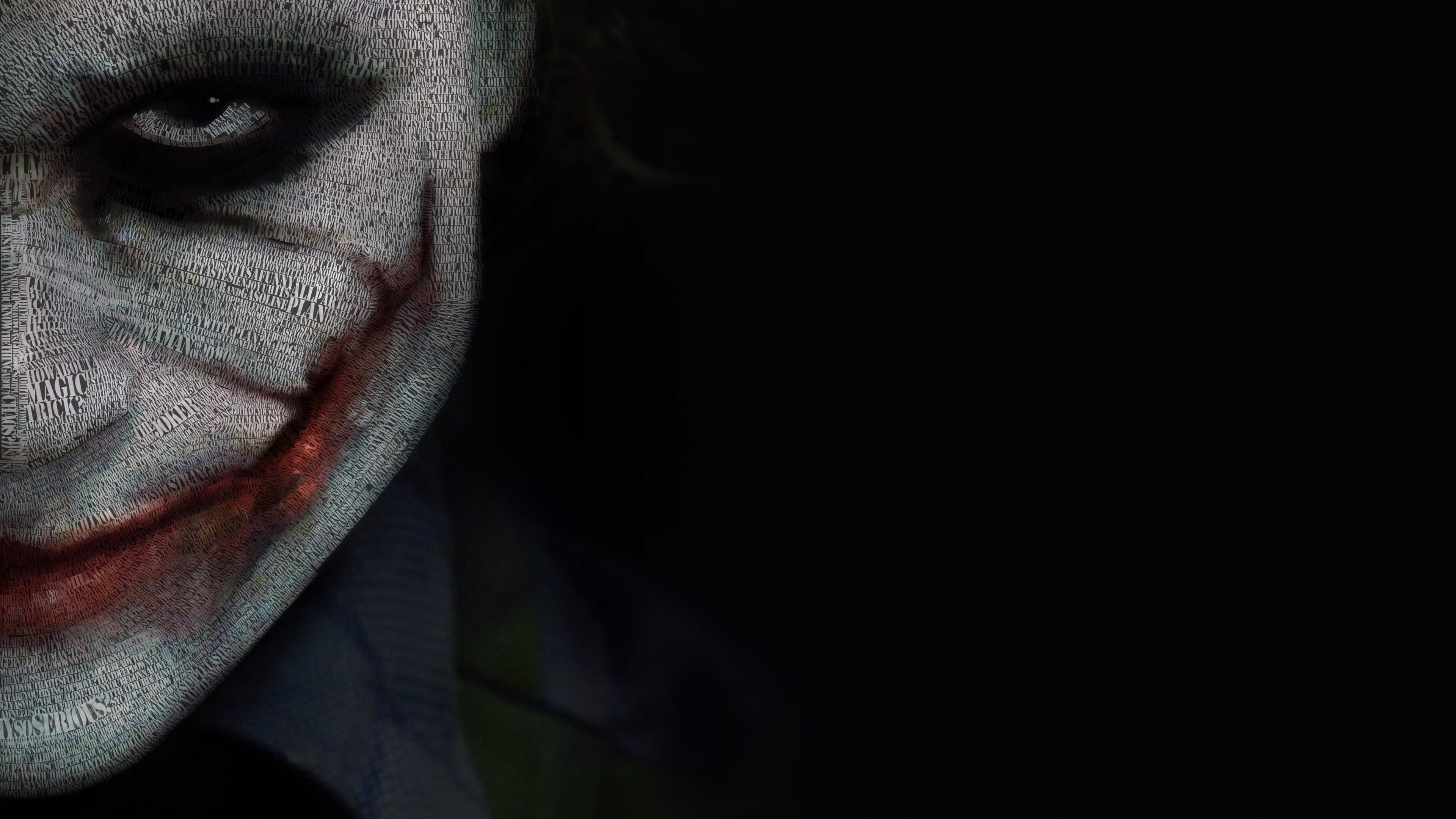 3840x2160 joker 4K wallpaper for your desktop or mobile screen free, Desktop