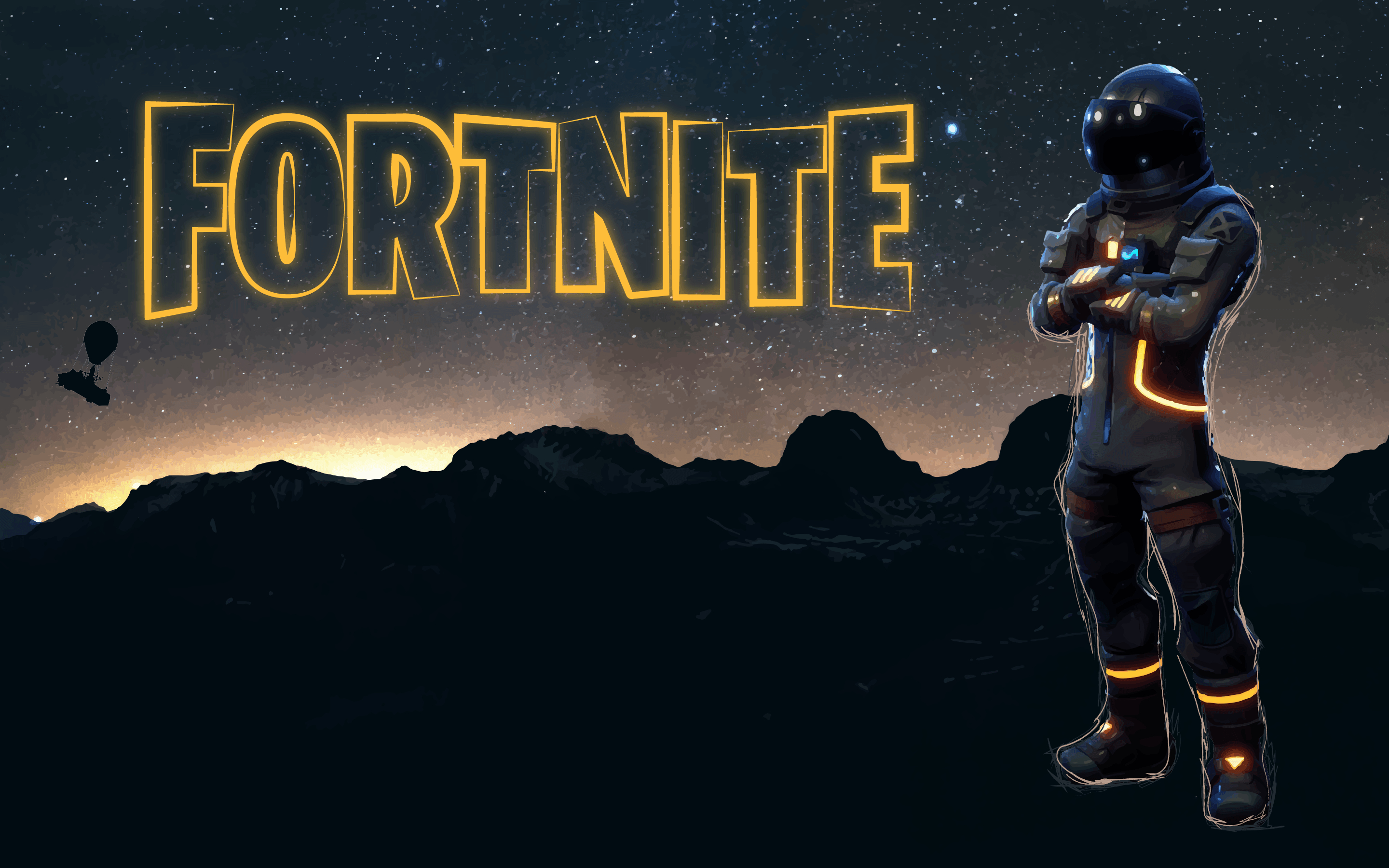 2880x1800 Best Free Dark Voyager Fortnite Wallpaper, Desktop