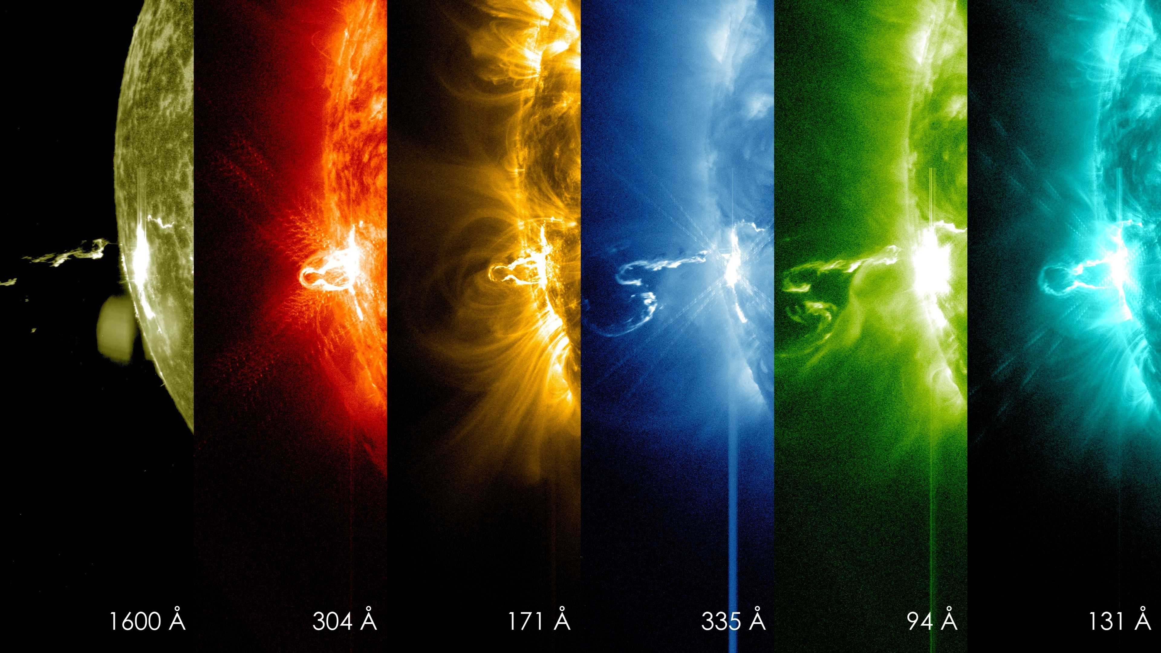 3840x2160 GMS: NASA's SDO Provides Image of Significant Solar Flare, Desktop