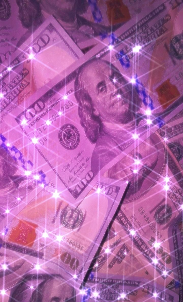 720x1190 sparkly glitter purple pink money background aesthetic. Money background, Cute wallpaper, Pink, Phone