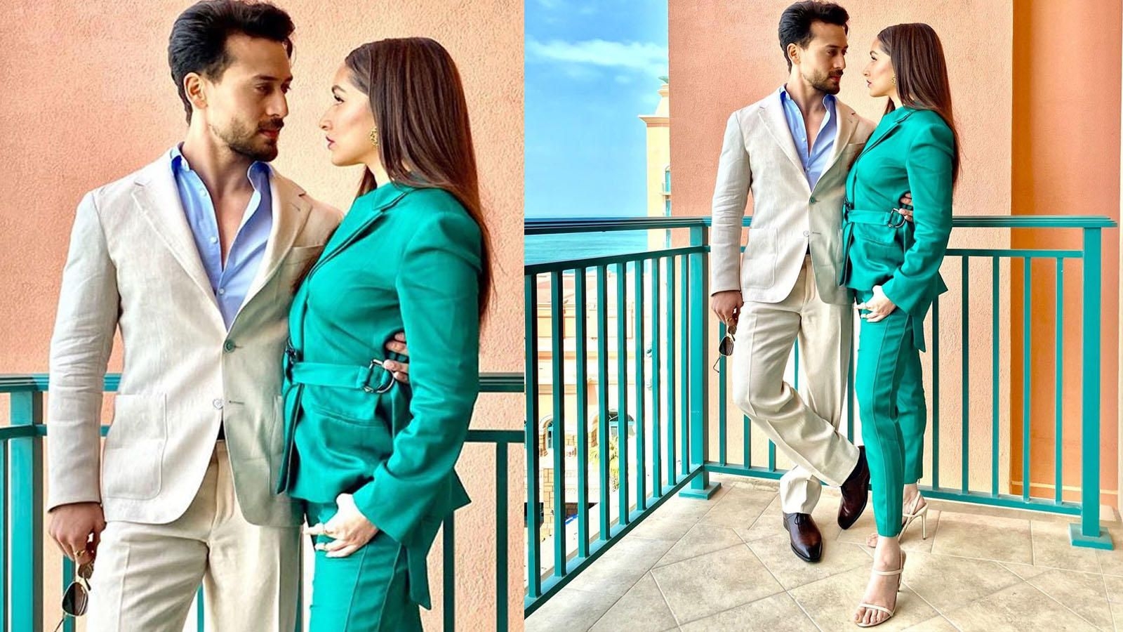 1600x900 Baaghi 3': Shraddha Kapoor and Tiger Shroff suit up in style while, Desktop
