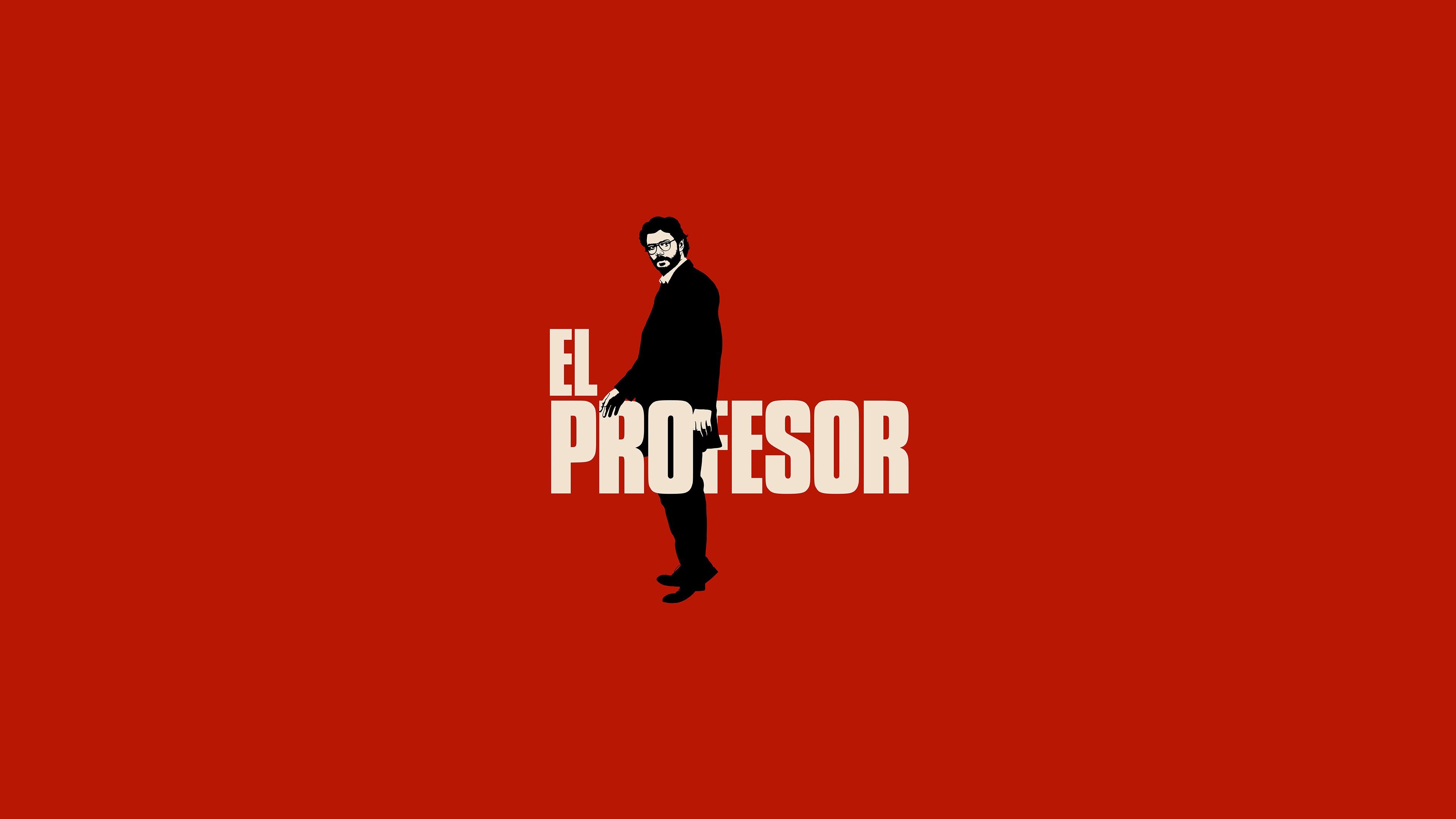 3840x2160 The Professor Money Heist Wallpaper, HD TV Series 4K Wallpaper, Desktop