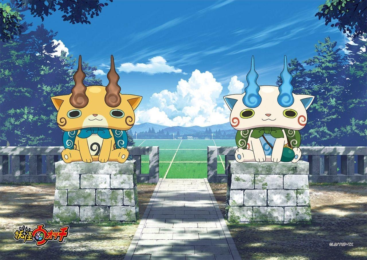 1280x910 Komasan And Komajiro Wallpaper. Yo Kai. Posts, Desktop