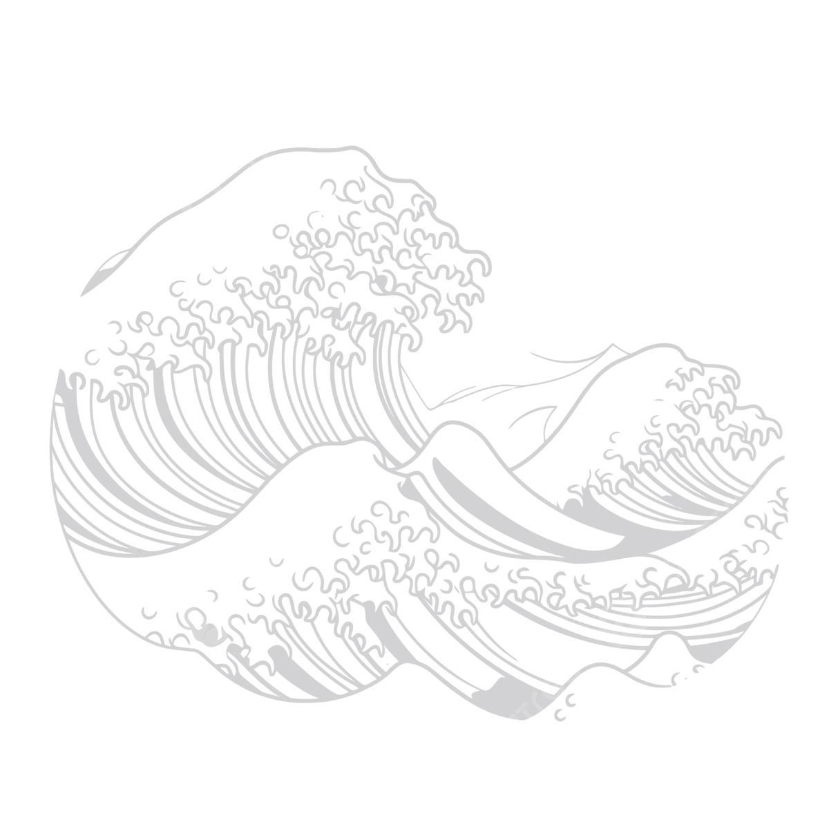 1200x1200 Great Wave Off Kanagawa Fresh The Great Wave Off Kanagawa Coloring Wave On A, Phone