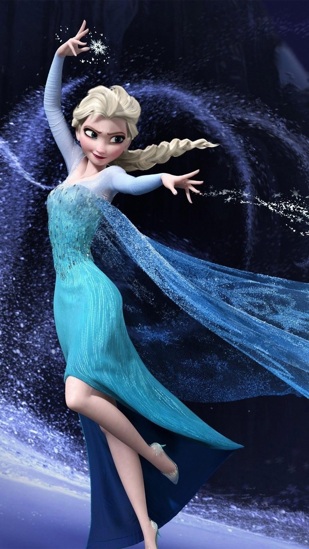 1080x1920 Elsa Frozen Wallpaper Phone, Phone