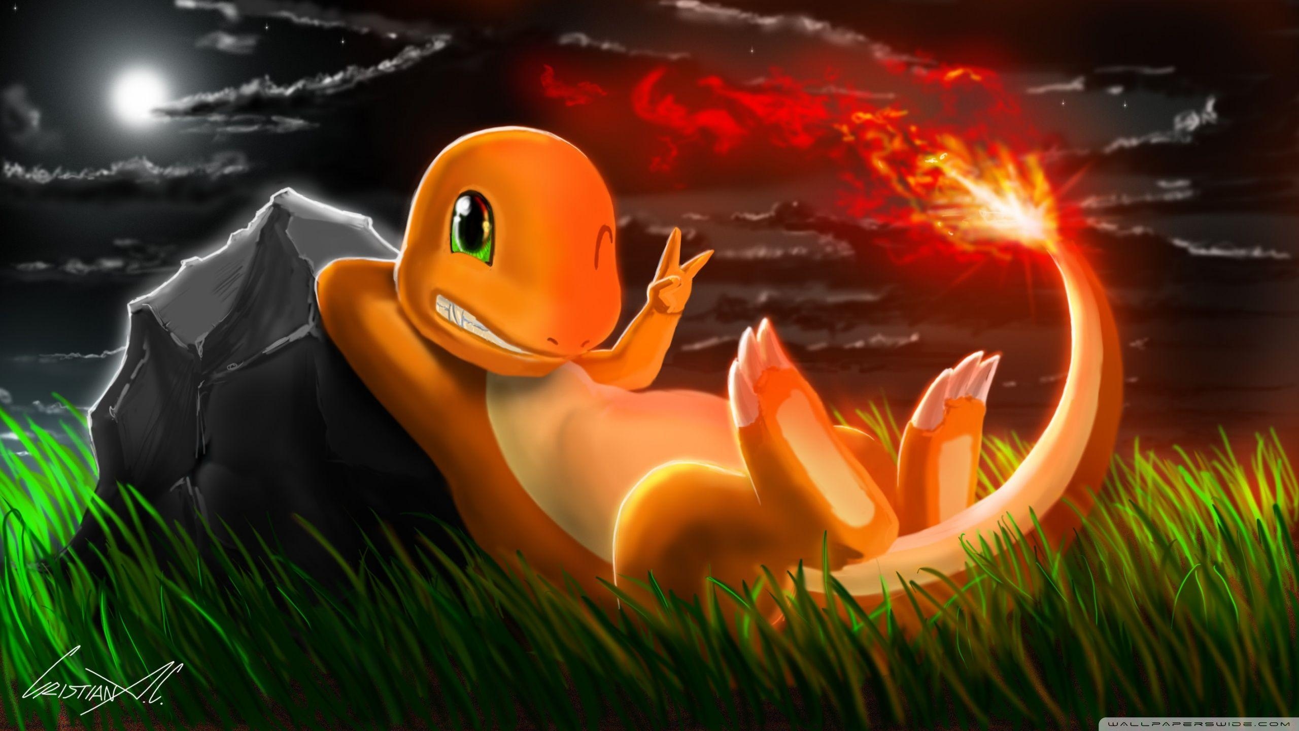 2560x1440 Charmander (Pokemon) ❤ 4K HD Desktop Wallpaper for 4K Ultra HD TV, Desktop