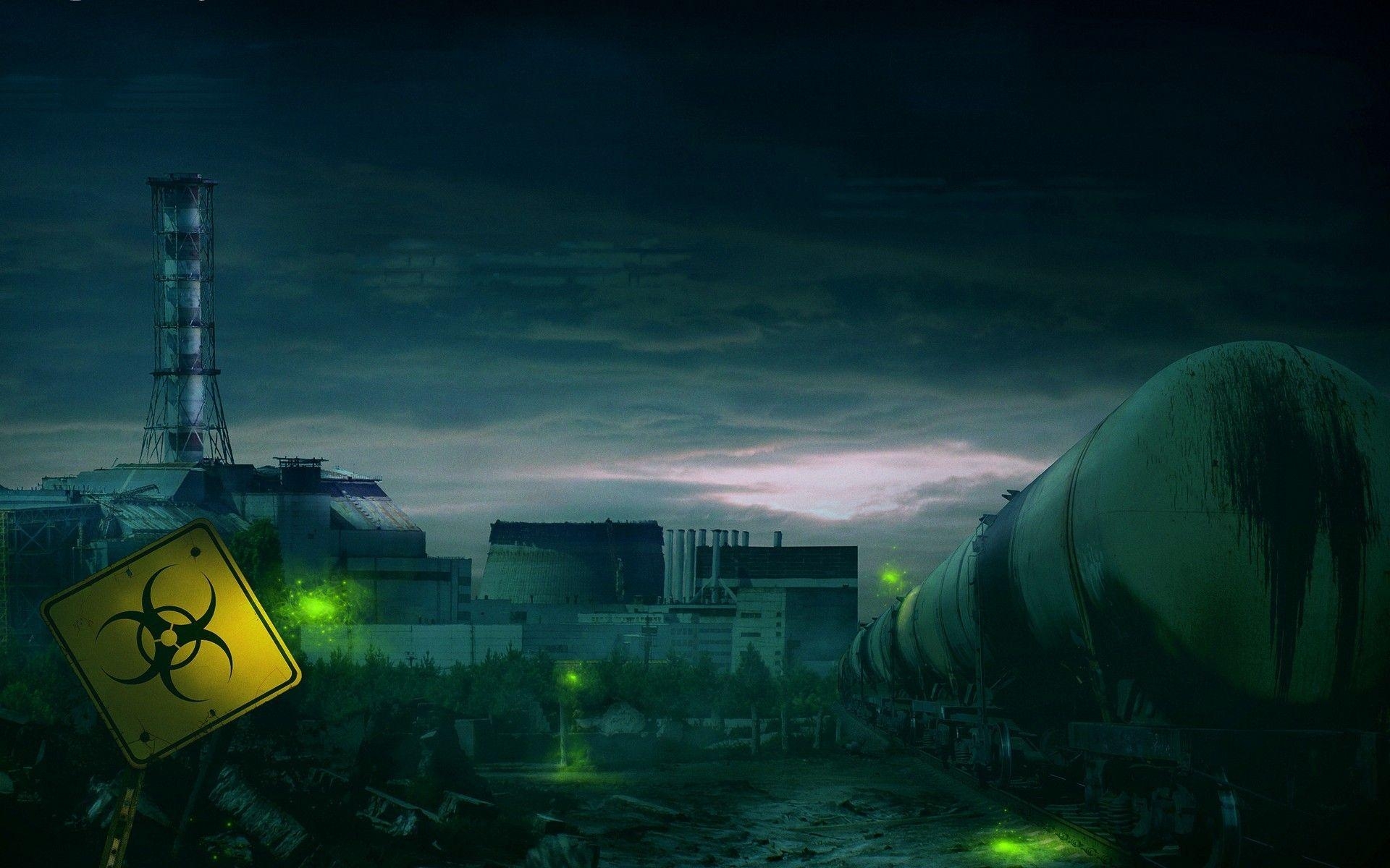 1920x1200 radioactive, Artwork, Apocalyptic Wallpaper HD / Desktop and Mobile, Desktop