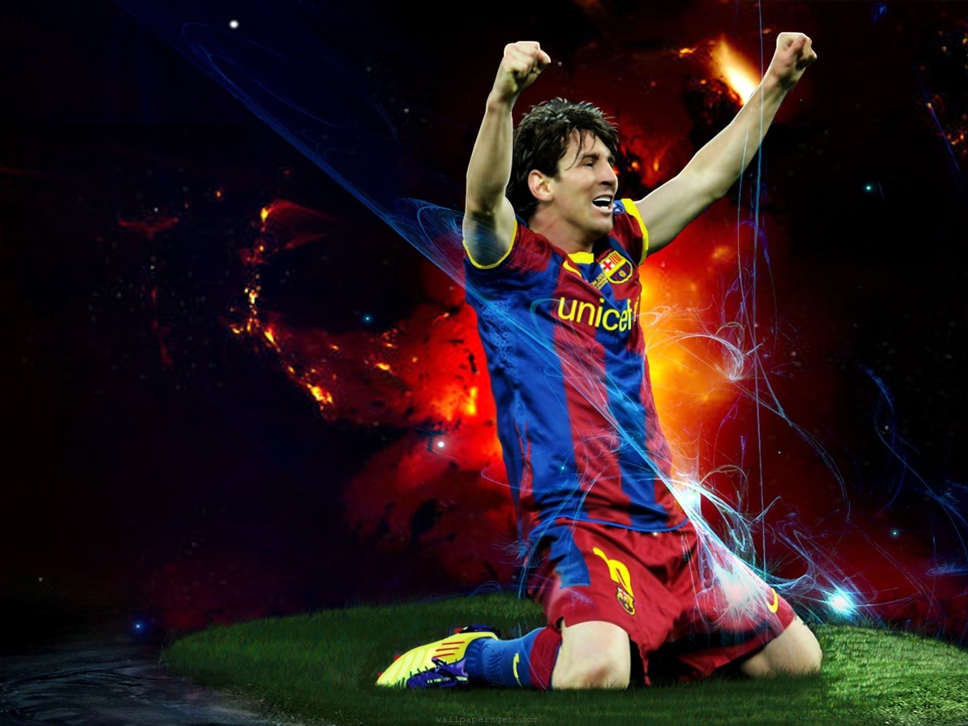 1920x1440 Messi Soccer Player Wallpaper, Desktop