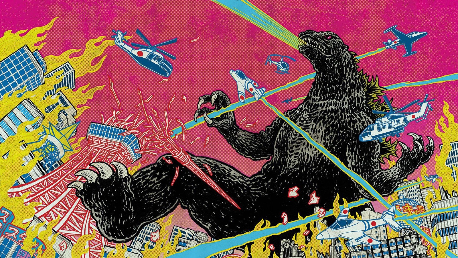 1600x900 GODZILLA: The Showa Era (1954). Godzilla Wallpaper, Art, Kaiju Art, Desktop