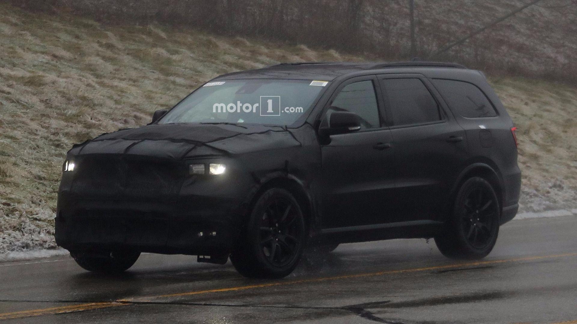 1920x1080 Dodge Durango SRT spied dressed entirely in black, Desktop