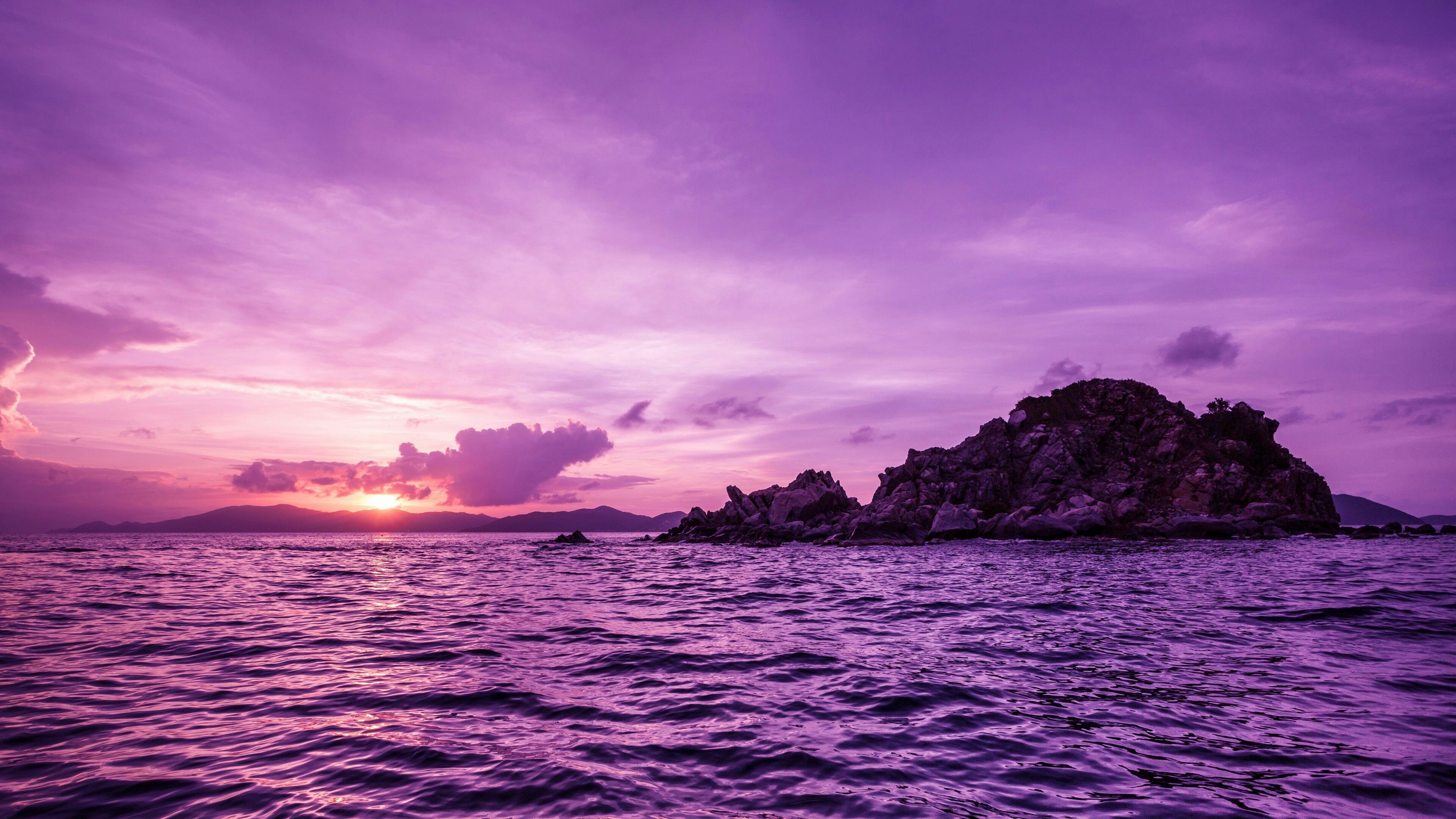 3840x2160 British Virgin Islands Sunset Wallpaper. Wallpaper Studio 10, Desktop