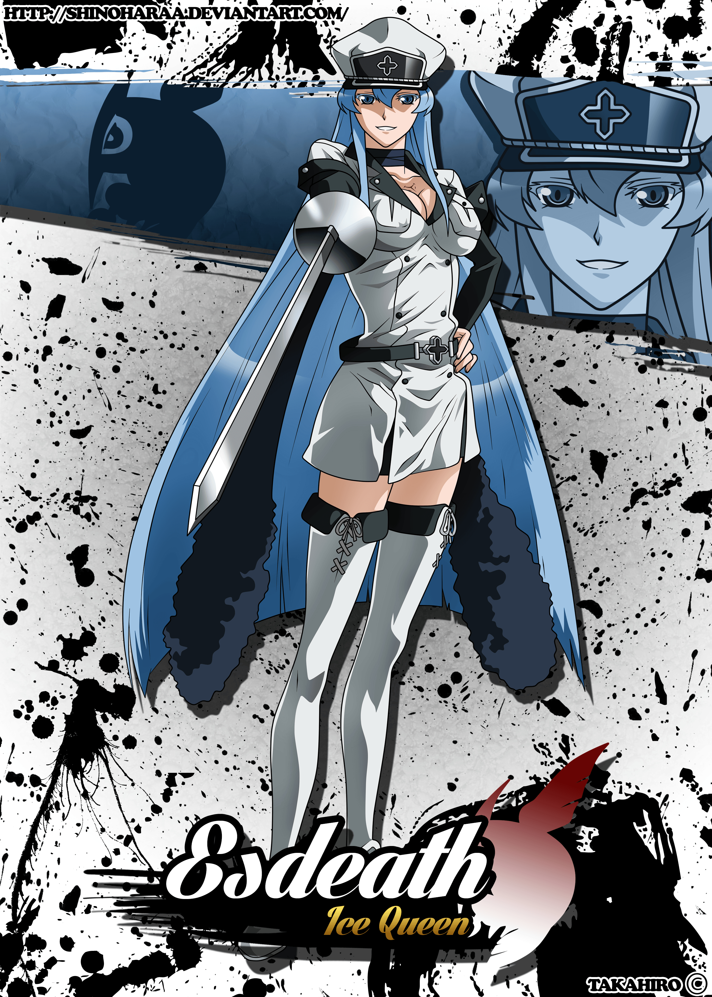 2500x3500 Esdeath, #Akame ga Kill!. Wallpaper No. 157513, Phone