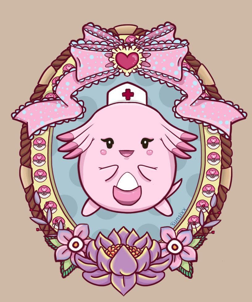 820x980 Chansey tattoo design, Phone