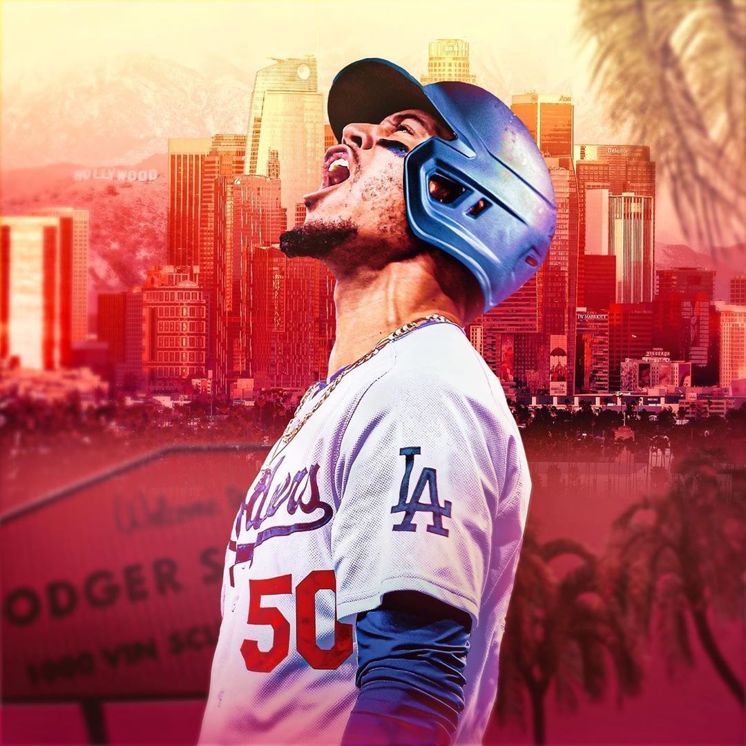 1080x1080 MLB ⚾ On Instagram: “Mookie Betts, Dodgers Agree To 12 Year Contract Extension That Will Keep Him In LA2 Season.”. Mookie Betts, Dodgers, Mlb, Phone