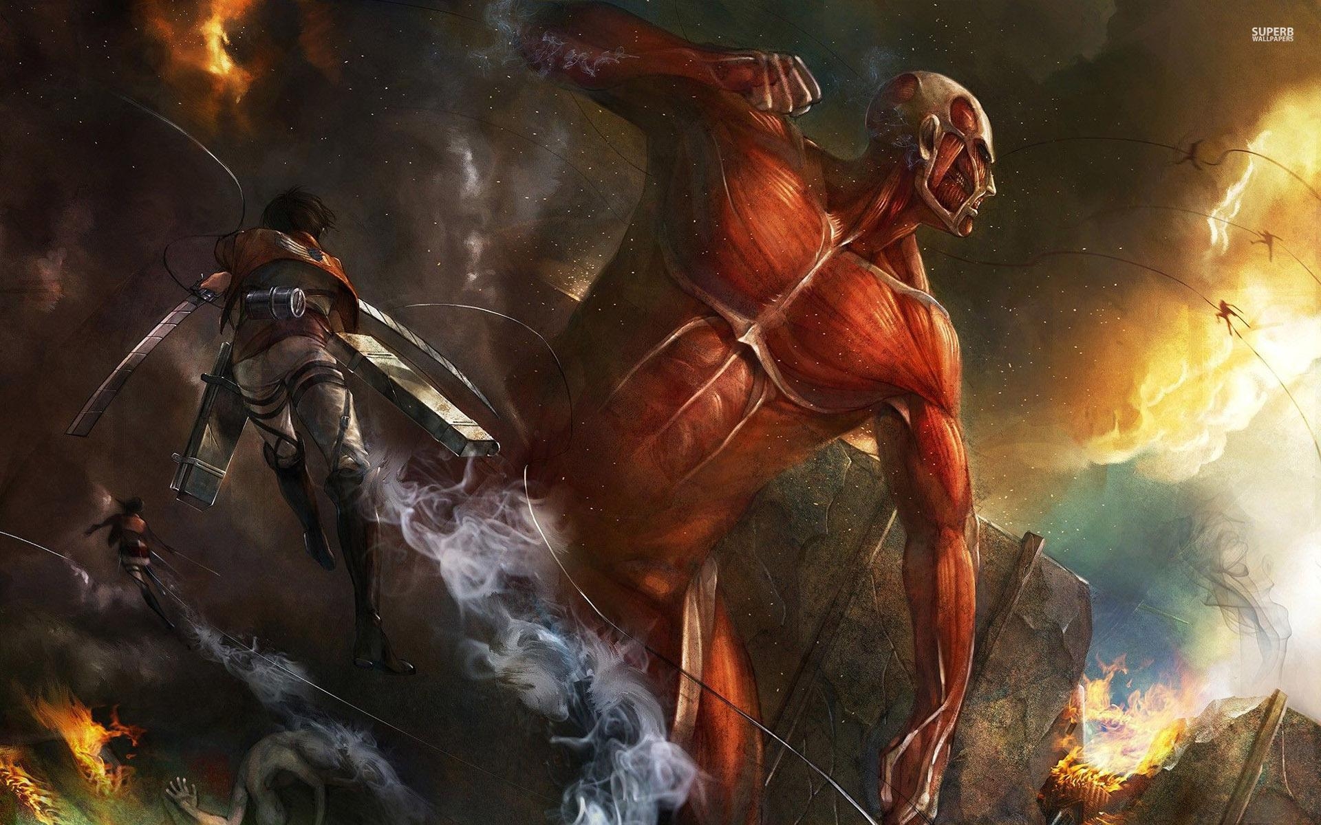 1920x1200 Attack on Titan HD Wallpaper, Desktop