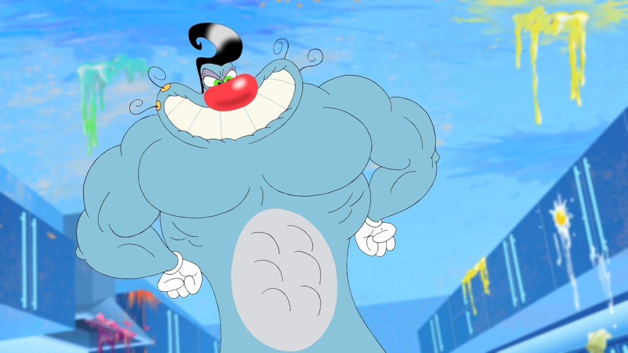 1280x720 Oggy and the Cockroaches and the magic smile (S4E48) Full Episode in HD, Desktop