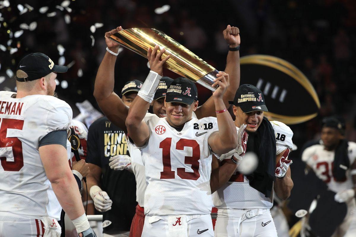 1200x800 Alabama QB Tua Tagovailoa Just Became a National Title Game, Desktop